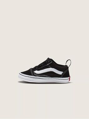 Vans Infant Old Skool Crib Shoe Sneakers Black / True White